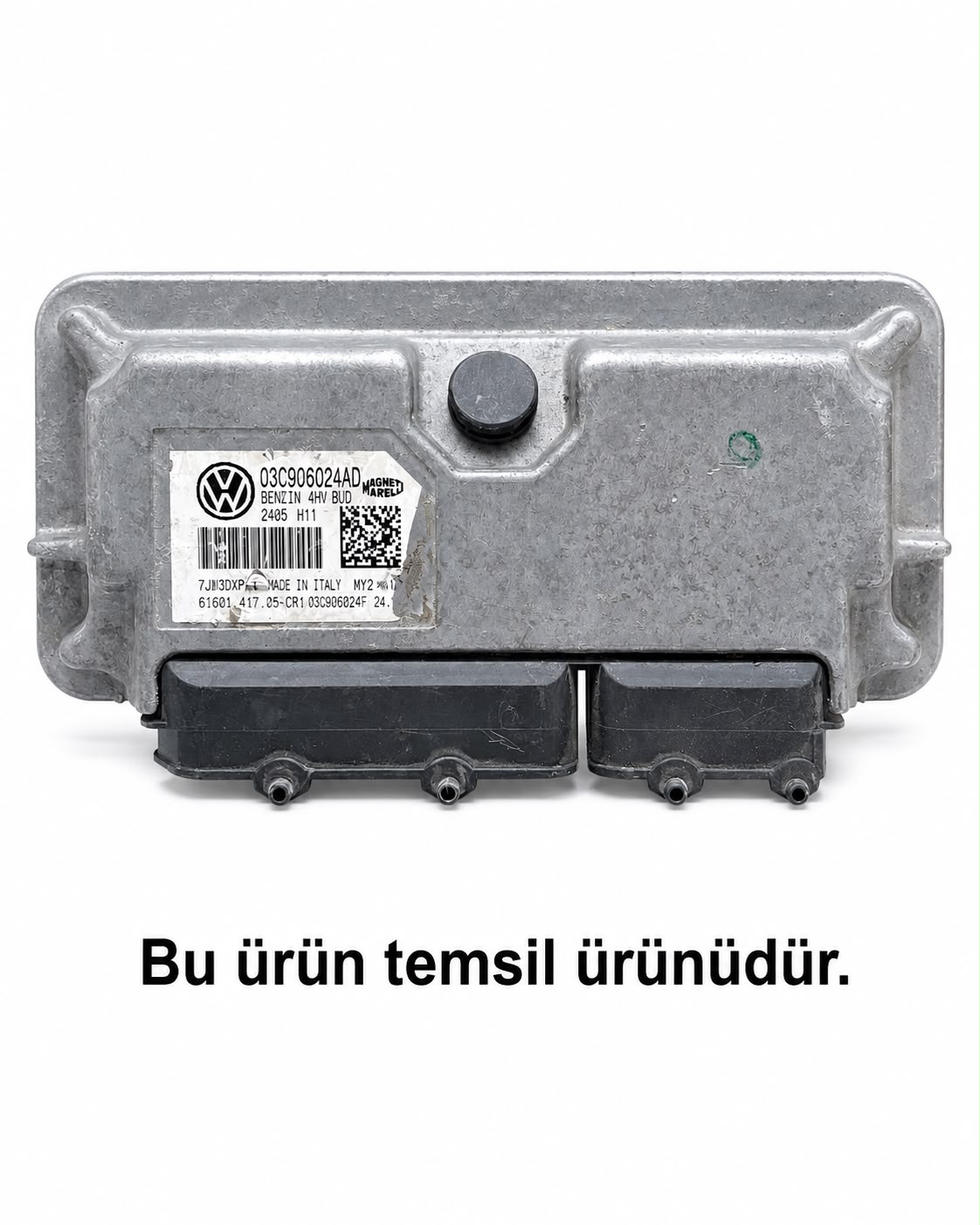 bf6cc834-6e33-4b54-9efd-7820c1c2396f VOLKSWAGEN MAGNETİ MARELLİ 4HV (03C906024AD) MOTOR BEYNİ - Görsel 1